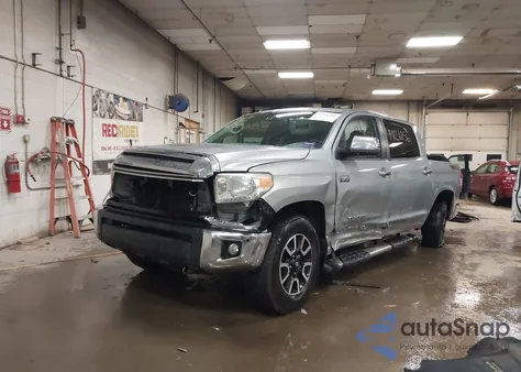2014 Toyota Tundra Limited 5.7L V8 z USA, uszkodzony, nr VIN 5TFHY5F10EX341597